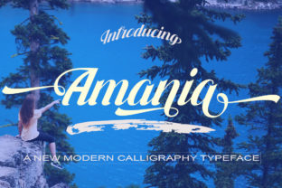 Amania Font Review: Elevating Brand Identity with Stylish Calligraphy
