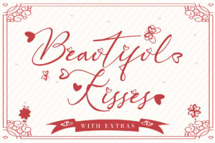 Beautiful Kisses: A Premium Script Handwritten Font Review