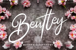Bentley Script Font for Elegant Brand Identity