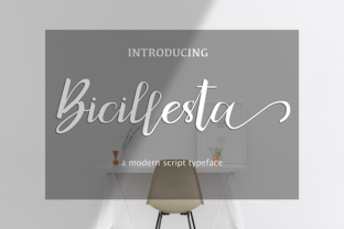 Bicillesta Script Font for Elegant Branding
