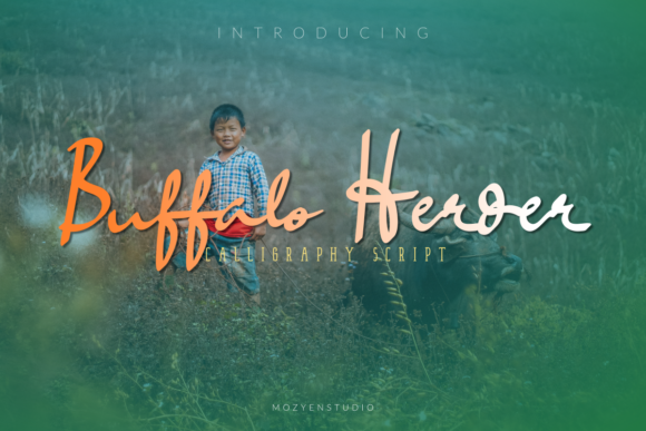 Buffalo Herder: The Handwritten Script Font for Authentic Brand Storytelling