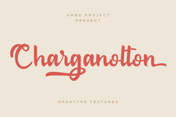 Charganolton: A Playful Script Handwritten Font for Modern Web Design
