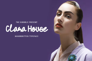 Clara House: Modern Script Font for Editorial Design