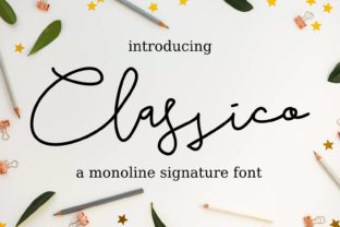 Classico: The Modern Script Font for High-Converting Brand Visuals
