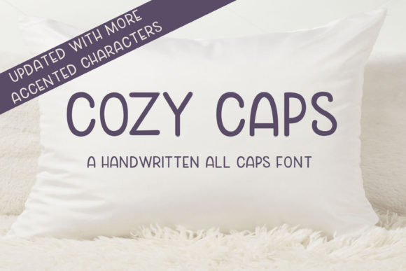 Cozy Caps Typeface: Elevating Brand Identity for Small Businesses