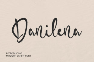 Danilena: The Playful Script Handwritten Font for Modern Web Design