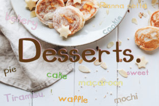 Dessert: A Sweet Script Font for Editorial Design