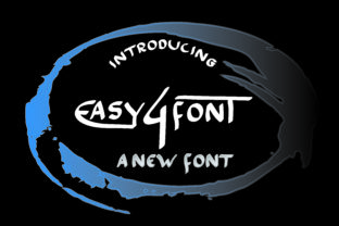 Easy 4 Typeface: A Designer’s Take on Strong, Playful Branding