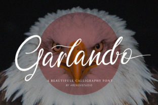 Garlando Typeface Review: Elegant Script for Luxury Branding