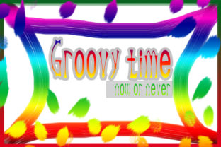 Groovy Display Typeface for Retro-Inspired Social Media Campaigns
