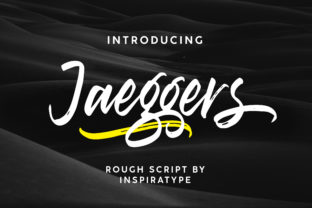 Jaeggers Handwritten Font for Creative Web Design