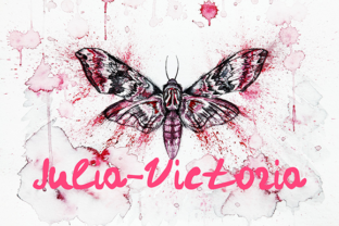 Julia-Victoria Handwriting Font for Boutique Branding