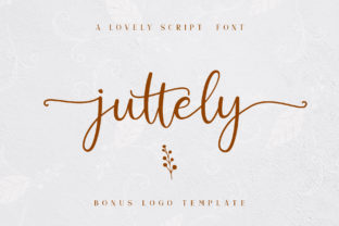 Juttely: A Stunning Script Handwritten Font for Creative Projects