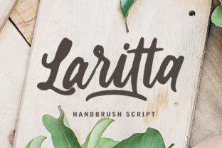 Laritta Script Handwritten Font for Elegant Branding