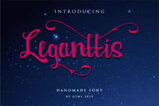Leganttis: A Playful Script Handwritten Font for Creative Branding