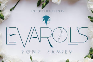 Leva Rolls: The Delicate Sans Serif Font for Botanical Branding