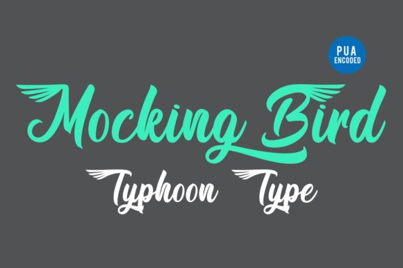 Mocking Bird: The Bold Script Font for High-Impact Campaigns
