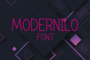 Modernilo: The Modern Sans Serif Typeface for Digital Interfaces