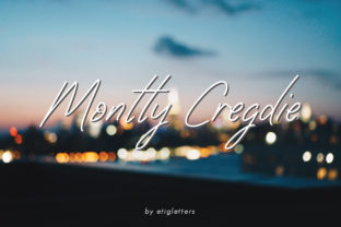 Montty Cregdie Font Review and Download