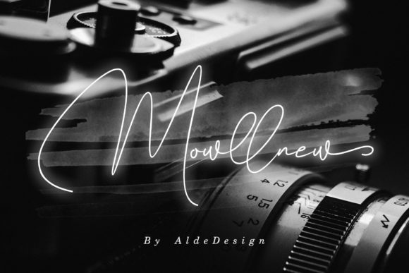 Mowllnew: The Classy Script Handwritten Font for Editorial Design