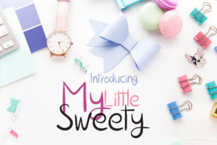My Little Sweety: A Hand-Drawn Script Font for Sweet Branding