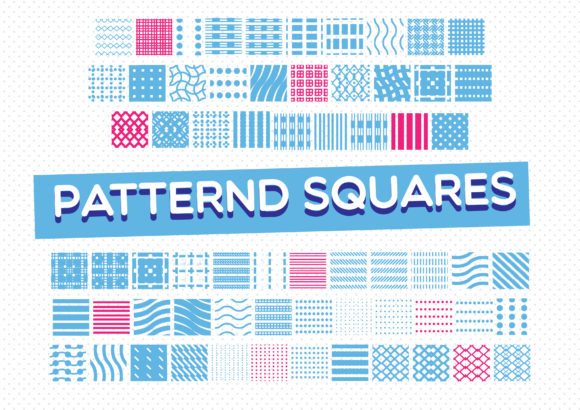 Patterned Squares: A Fun Dingbats Font for Modern Web Design