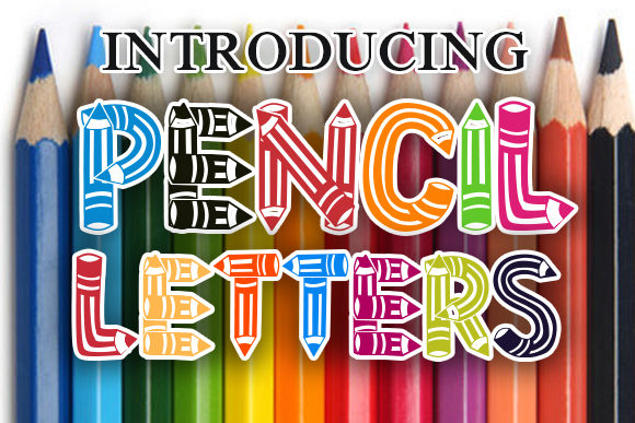 Pencil Letters: The Decorative Typeface for School-Themed Campaigns
