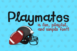 Playmates Typeface for Playful Editorial Design