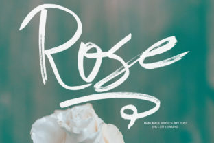 Rose: A Delicate Script Handwritten Font for Romantic Design Projects