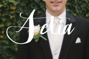 Setia Script Handwritten Fonts for Romantic Editorial Design