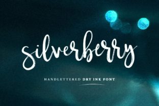 Silverberry Script Handwritten Font for Elegant Crafts