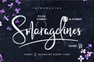 Smaragdines: A Bold Script Handwritten Font for Digital Branding