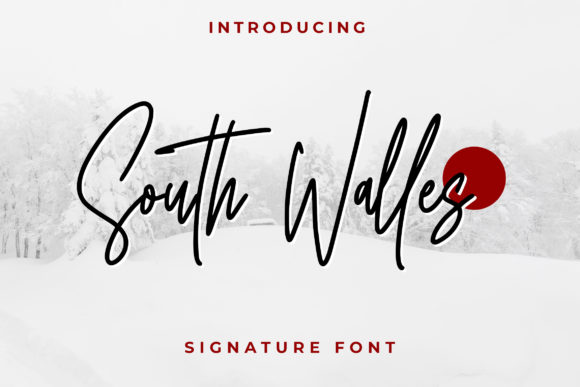 South Walles: A Script Handwritten Font for Authentic Editorial Design