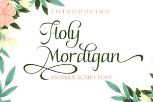 Upgrade Your Brand Identity with Holy Mordigan Script Font