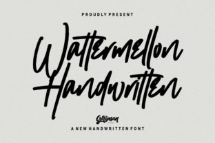 Wattermellon: The Bold Handwritten Font for Standout Campaigns