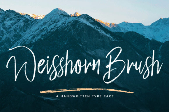 Weisshorn: A Stunning Script Font for Editorial Adventure