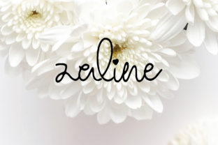 Zaline Script Font for Handmade Branding and Product Labels